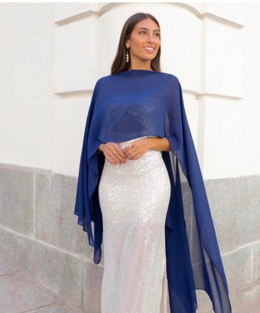 Chal Multiposición Azul