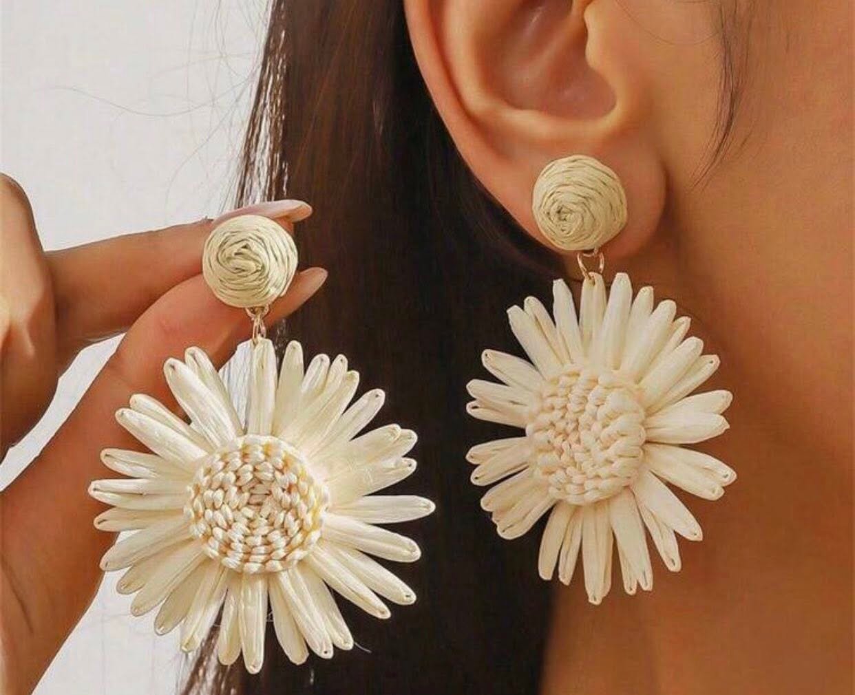 Pendientes Flor Esmaltado