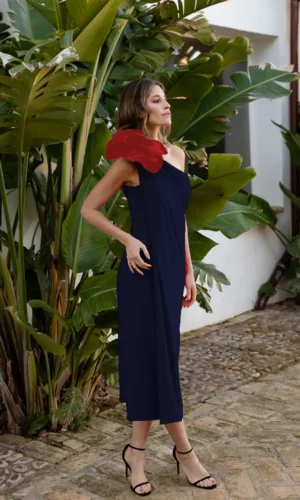 Vestido Olbia Marino