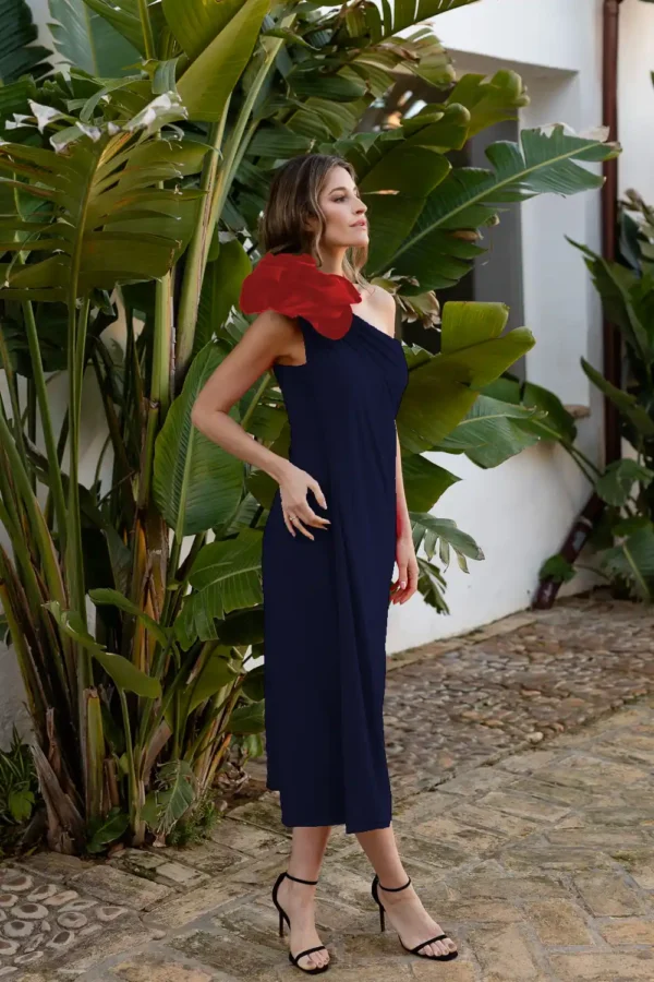 Vestido Olbia Marino