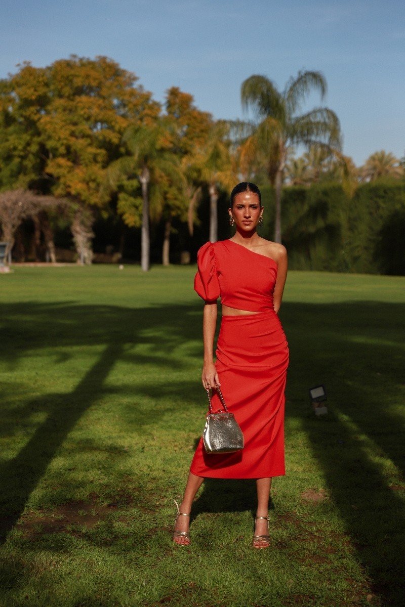 Vestido Leila Rojo